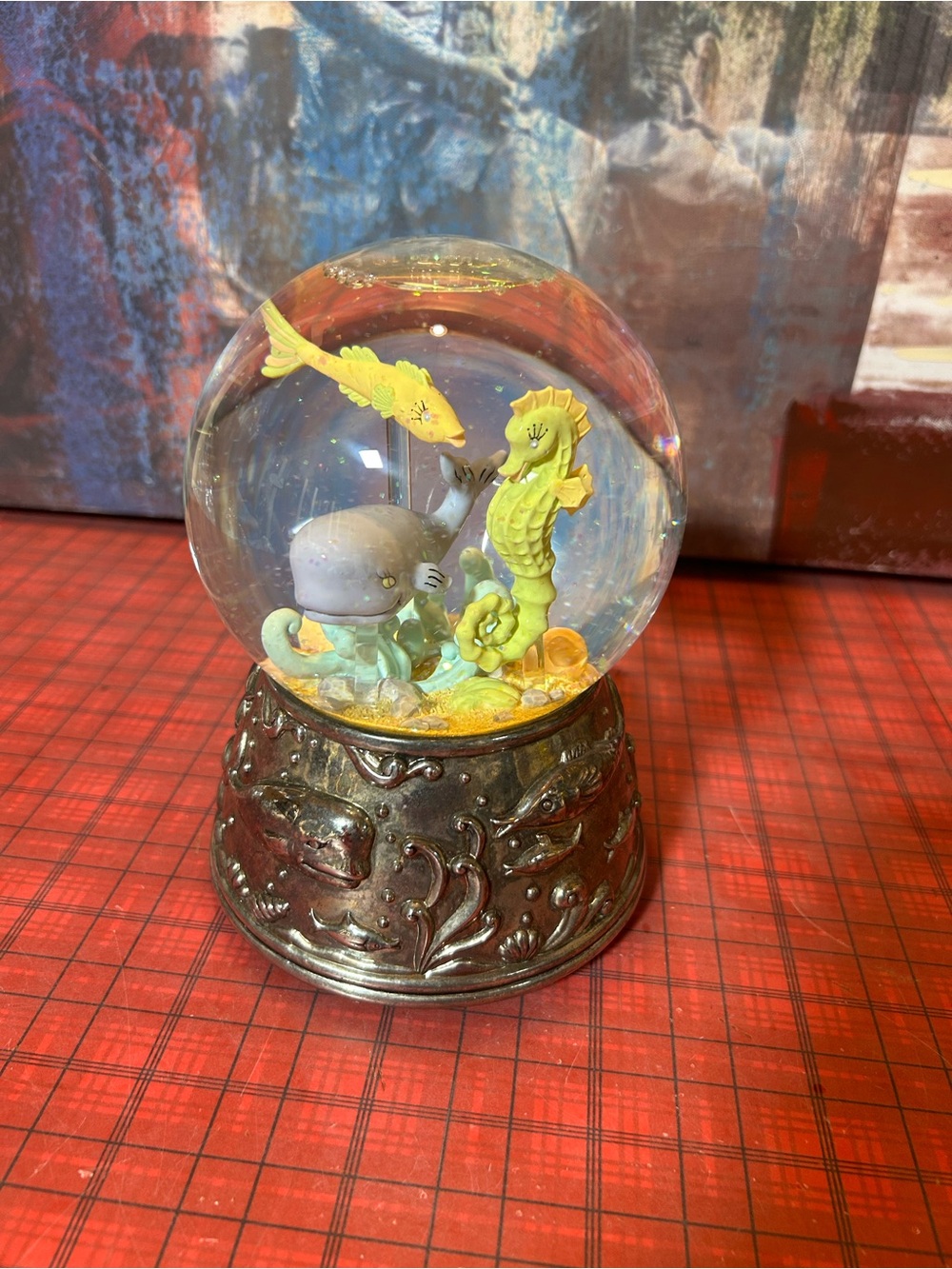 Reed & Barton Sea Life Snow Globe